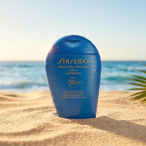 تصویر لوسیون ضد آفتاب صورت و بدن SPF50+ شیسیدو