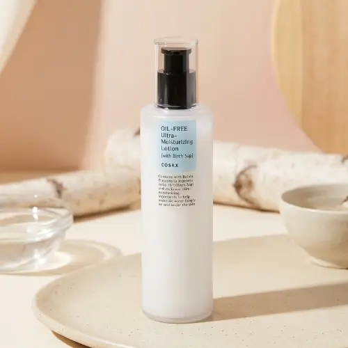تصویر لوسیون مرطوب کننده و آبرسان فاقد چربی کوزارکس Cosrx Oil Free Ultra Moisturizing Lotion