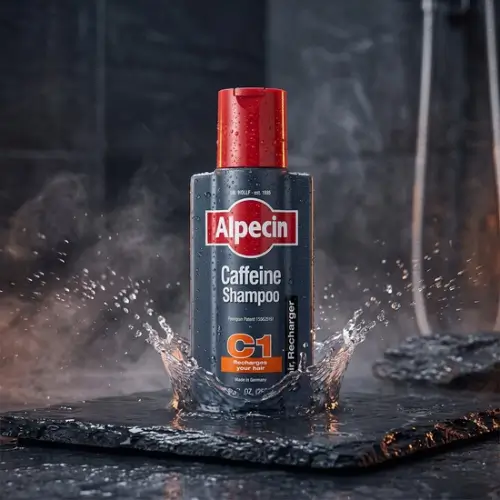 تصویر شامپو ضد ریزش آلپسین C1 (اصل آلمان) Alpecin | موثر در ریزش موی ارثی و هورمونی